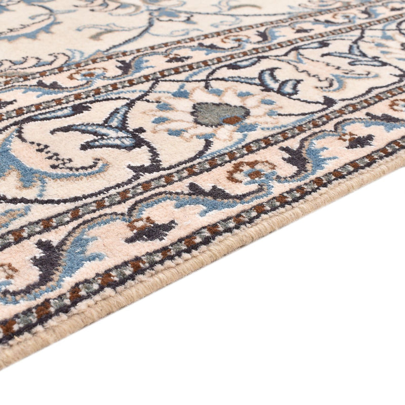 Persisk tæppe - Nain - 239 x 170 cm - lys beige