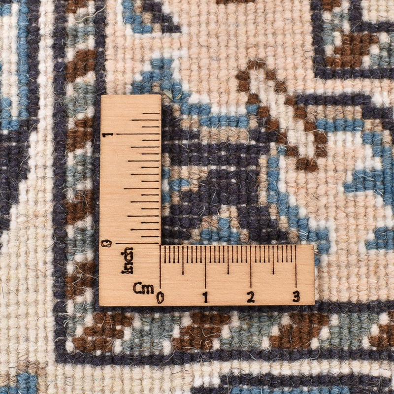 Persisk tæppe - Nain - 239 x 170 cm - lys beige