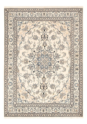 Persisk tæppe - Nain - 237 x 167 cm - lys beige