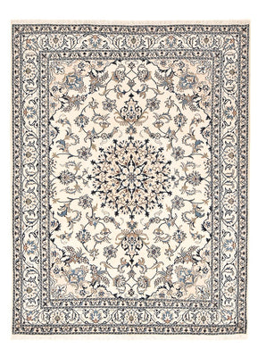 Persisk tæppe - Nain - 236 x 164 cm - lys beige