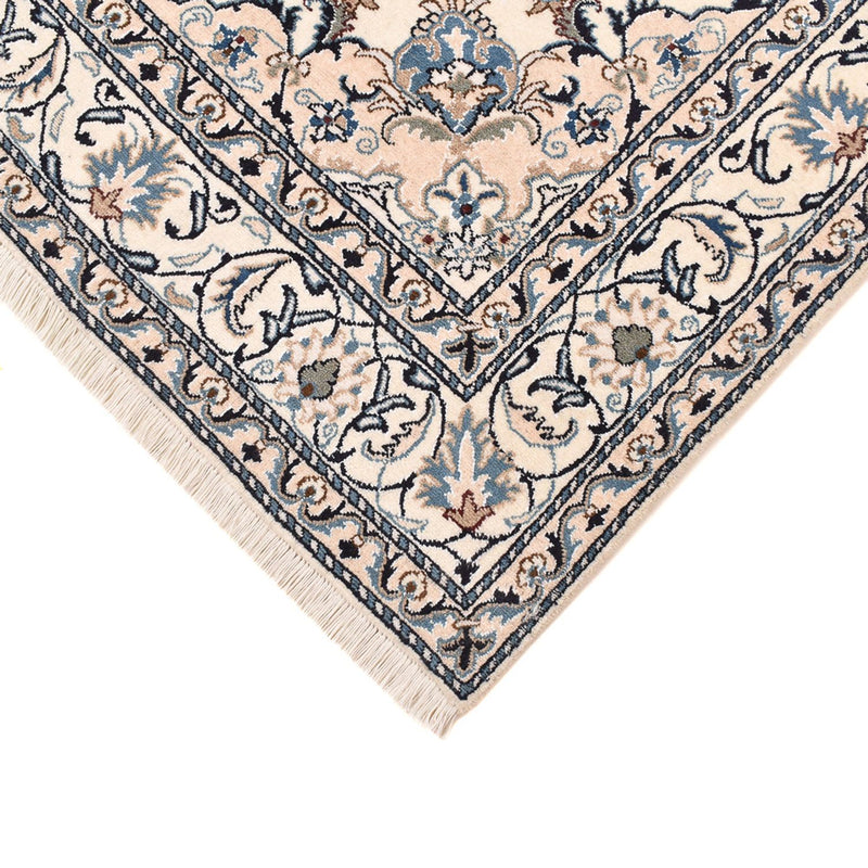 Persisk tæppe - Nain - 236 x 164 cm - lys beige