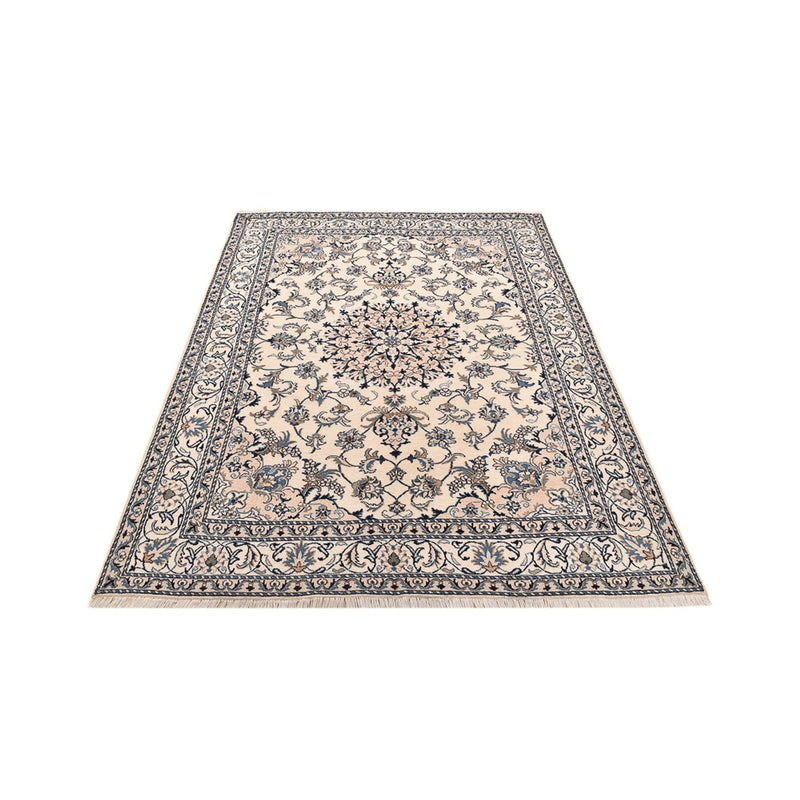 Persisk tæppe - Nain - 236 x 164 cm - lys beige