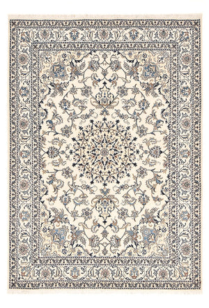 Persisk tæppe - Nain - 237 x 163 cm - lys beige