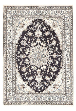 Persisk tæppe - Nain - 238 x 161 cm - mørkeblå