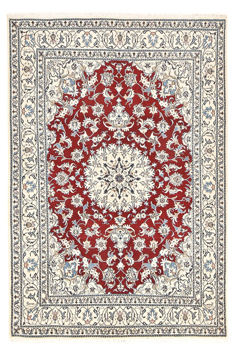 Persisk tæppe - Nain - 244 x 165 cm - rød