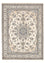 Persisk tæppe - Nain - 240 x 168 cm - lys beige