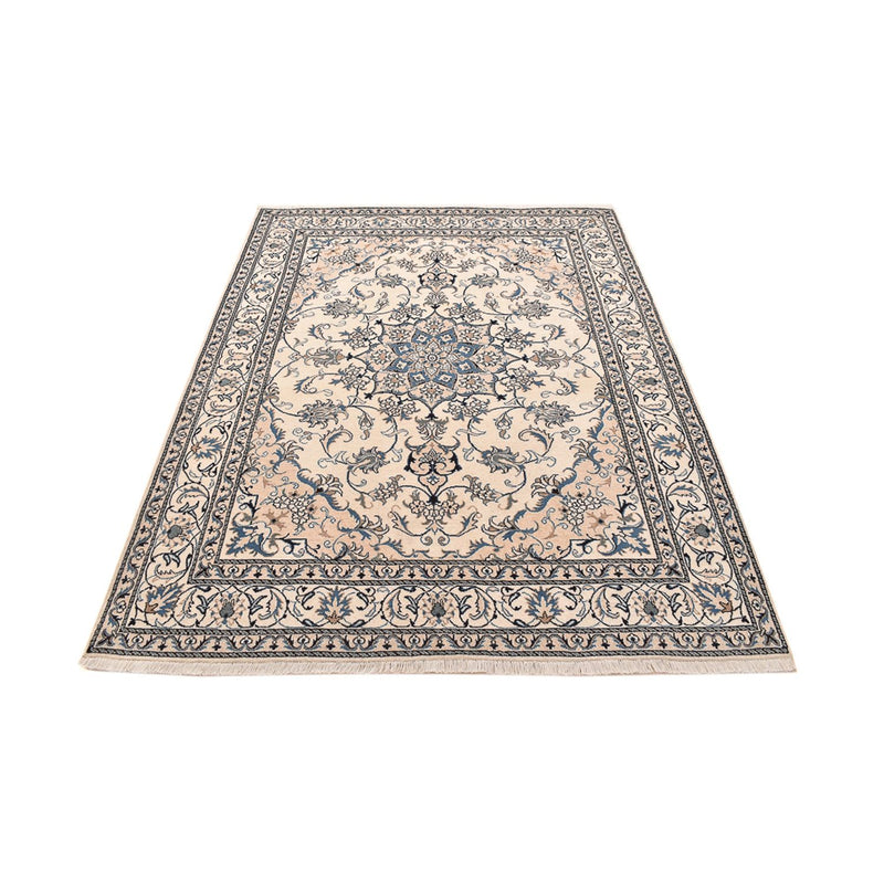 Persisk tæppe - Nain - 240 x 168 cm - lys beige