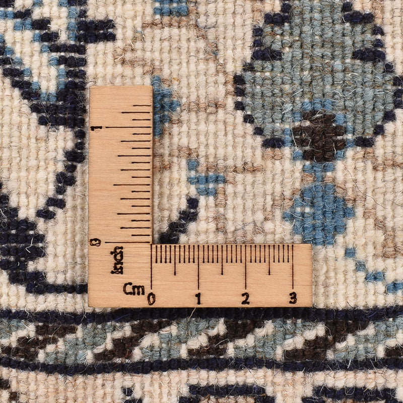 Persisk tæppe - Nain - 240 x 168 cm - lys beige