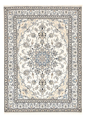 Persisk tæppe - Nain - 239 x 171 cm - lys beige