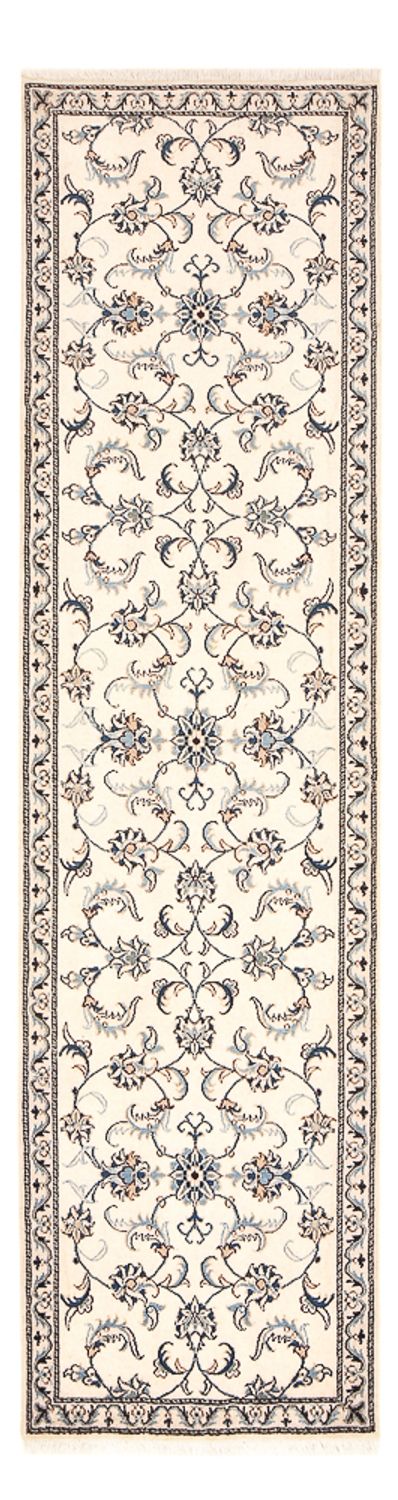 Løber Persisk tæppe - Nain - 286 x 80 cm - beige