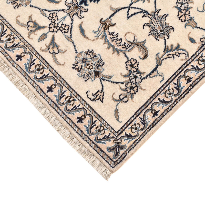Persisk tæppe - Nain - 137 x 87 cm - lys beige