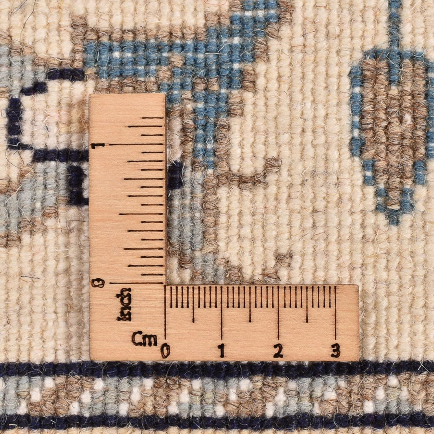 Persisk tæppe - Nain - 137 x 87 cm - lys beige