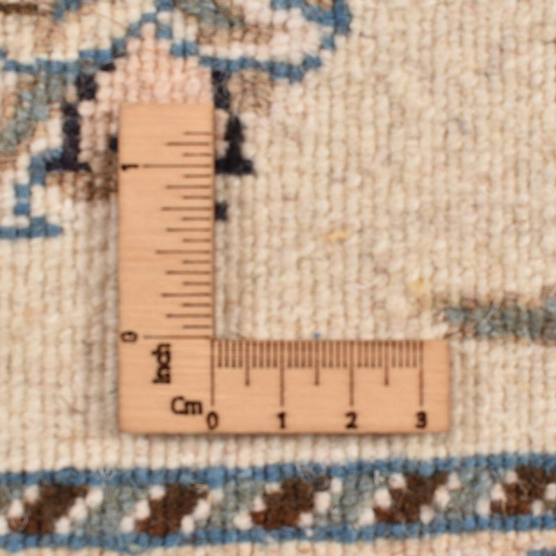 Persisk tæppe - Nain - 136 x 87 cm - lys beige