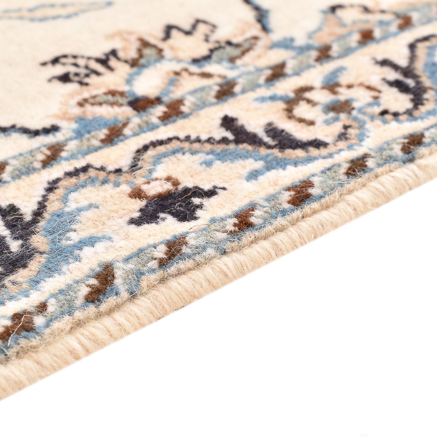 Persisk tæppe - Nain - 137 x 90 cm - beige