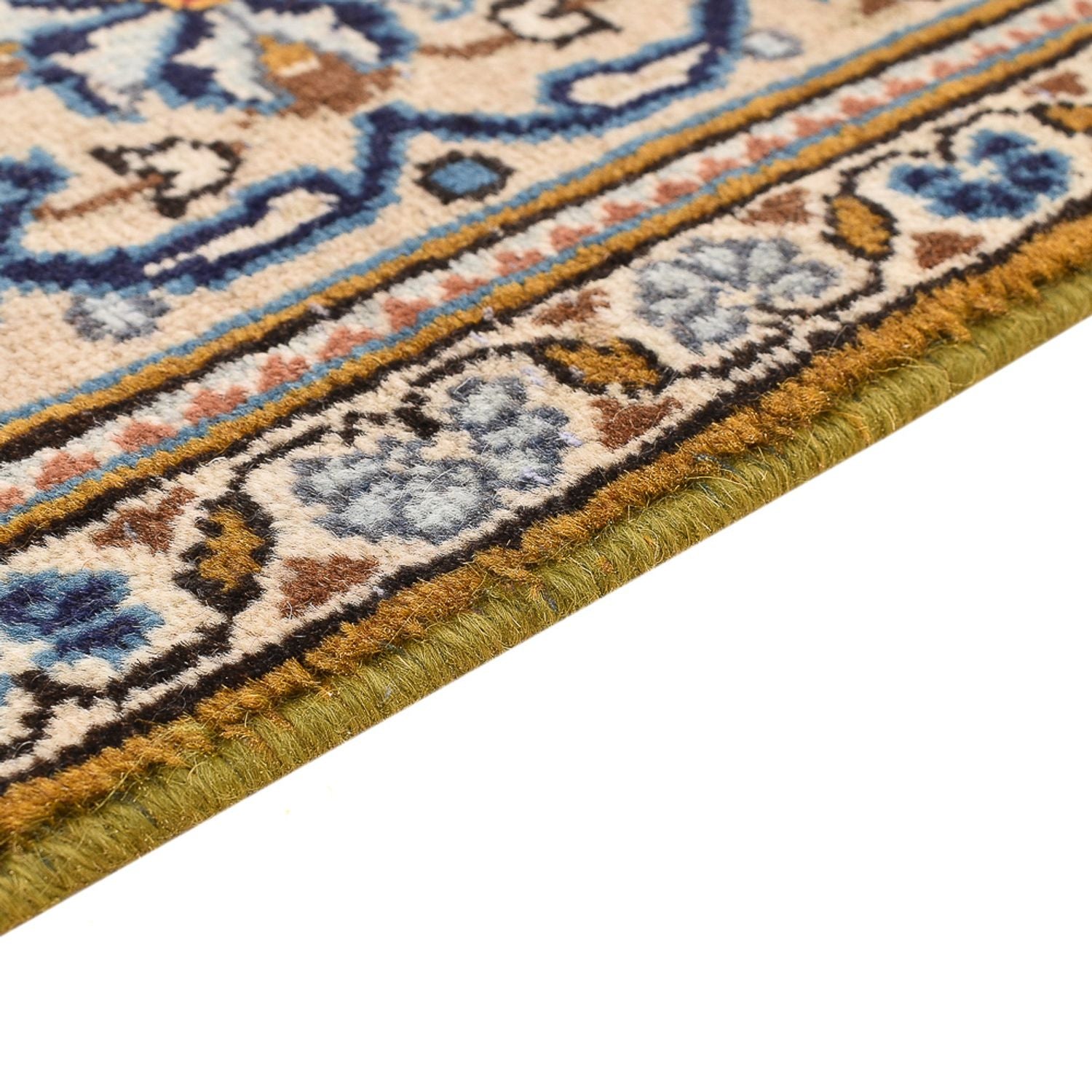 Persisk tæppe - Keshan - 287 x 192 cm - mørk beige