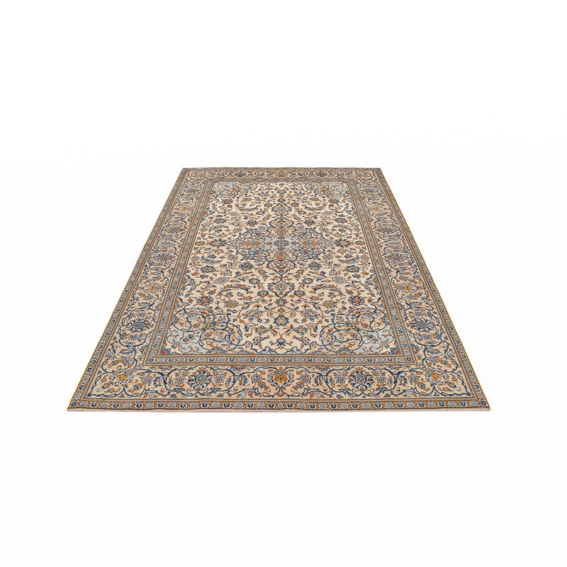 Persisk tæppe - Keshan - 287 x 192 cm - mørk beige
