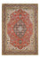 Persisk tæppe - Tabriz - 347 x 242 cm - lysrød