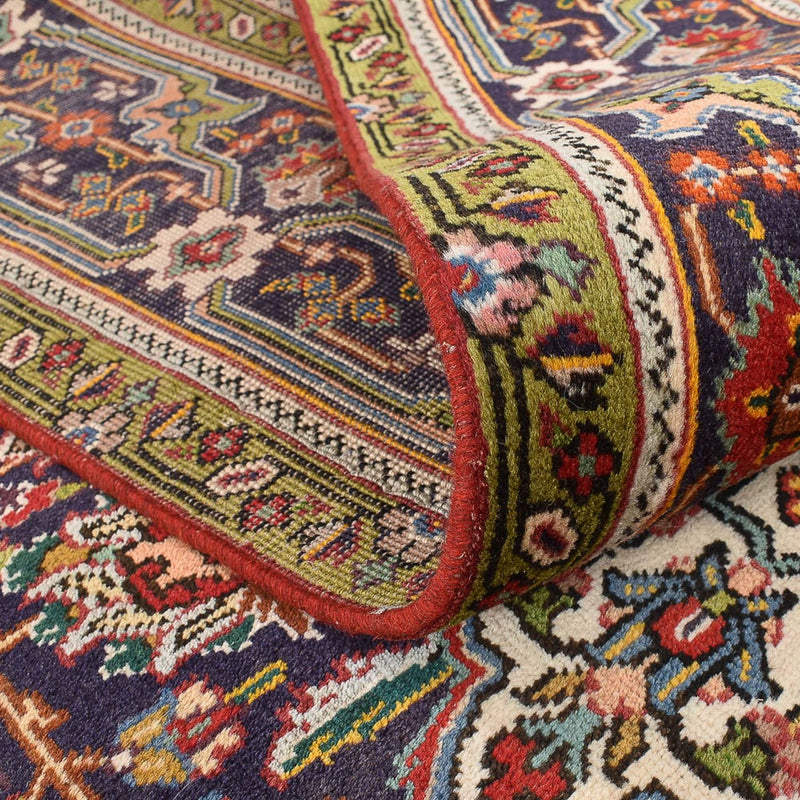 Persisk tæppe - Tabriz - 347 x 242 cm - lysrød