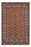 Turkaman-tæppe - 303 x 200 cm - flerfarvet