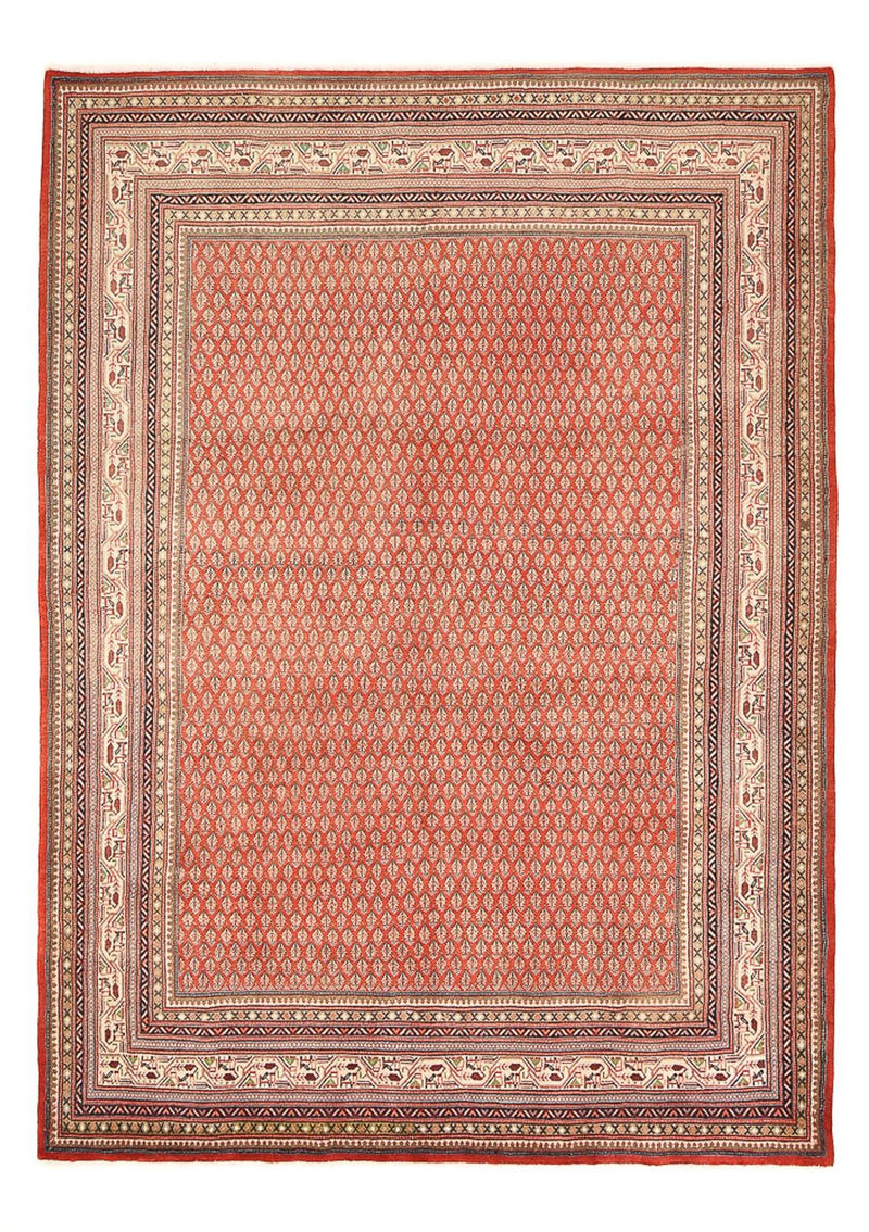 Persisk tæppe - Mir - 315 x 223 cm - lysrød