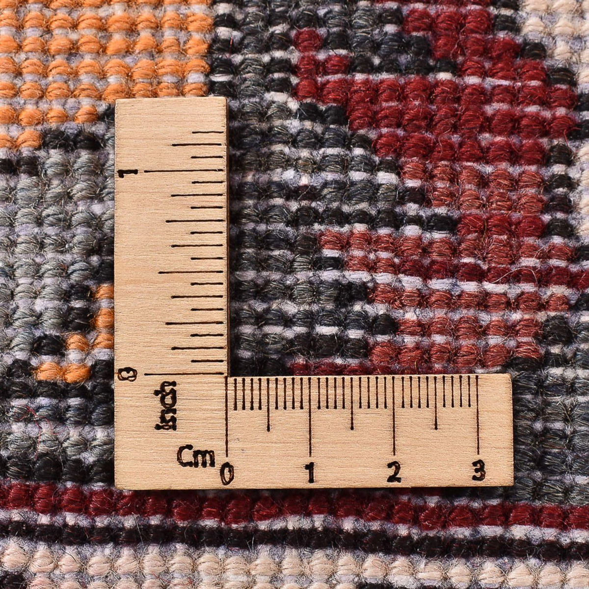 Persisk tæppe - Nomadisk - 313 x 211 cm - mørkerød