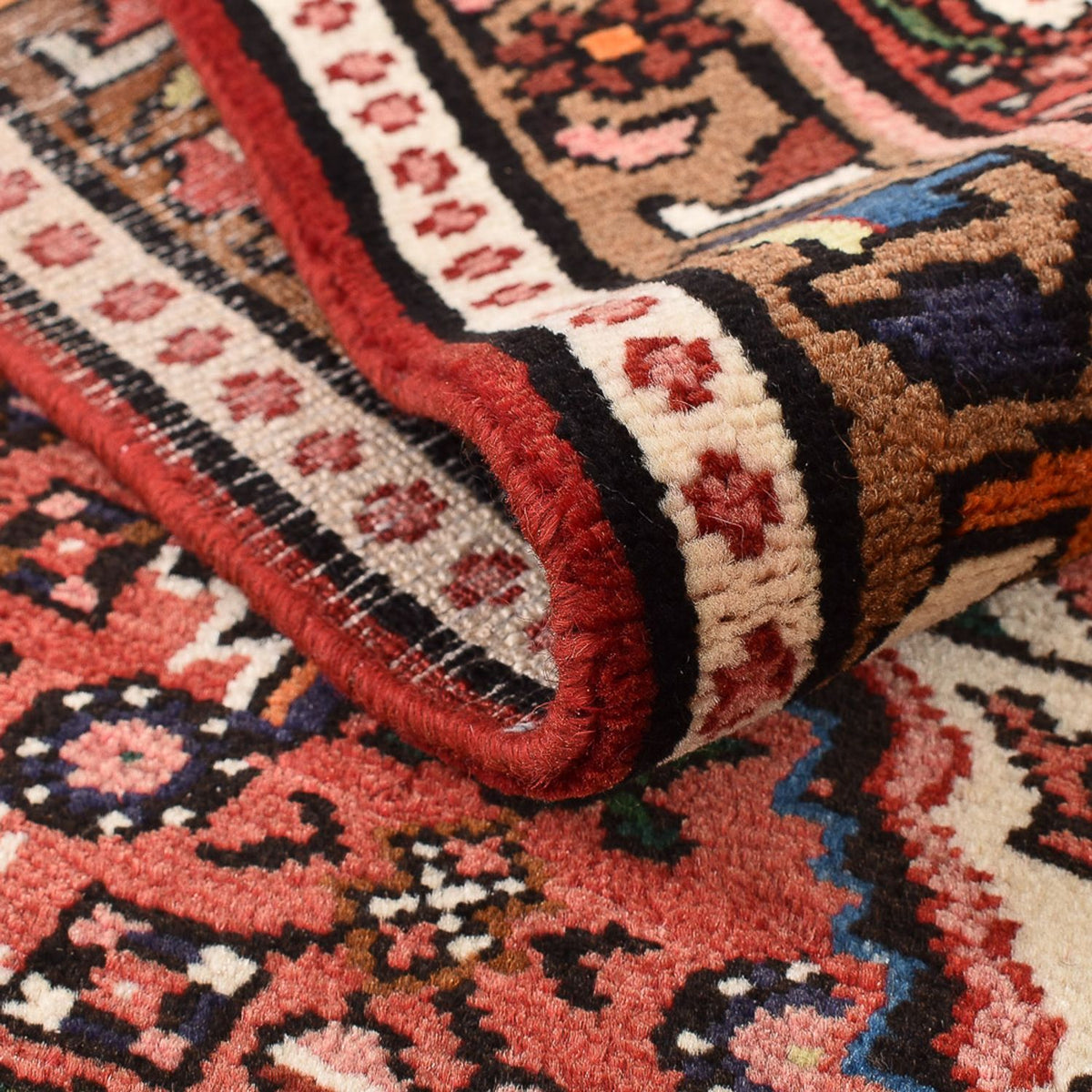 Persisk tæppe - Nomadisk - 313 x 213 cm - lysrød