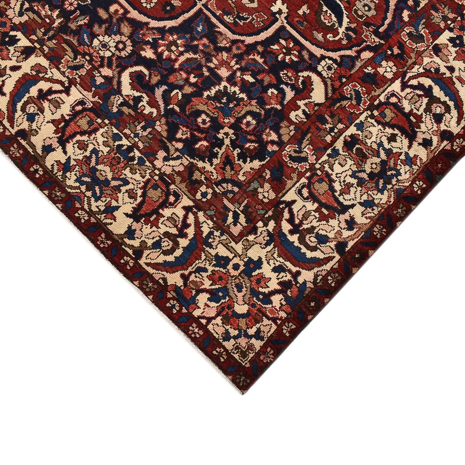 Persisk tæppe - Nomadisk - 315 x 215 cm - mørkerød