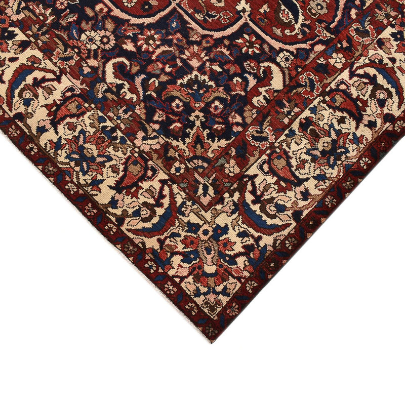 Persisk tæppe - Nomadisk - 315 x 215 cm - mørkerød