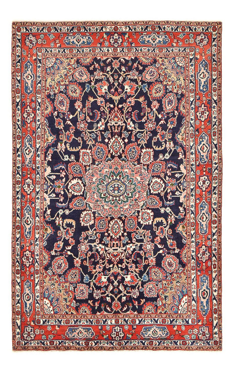 Persisk tæppe - Nomadisk - 330 x 205 cm - mørkeblå