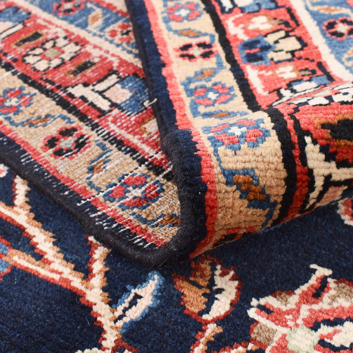 Persisk tæppe - Nomadisk - 337 x 268 cm - mørkerød