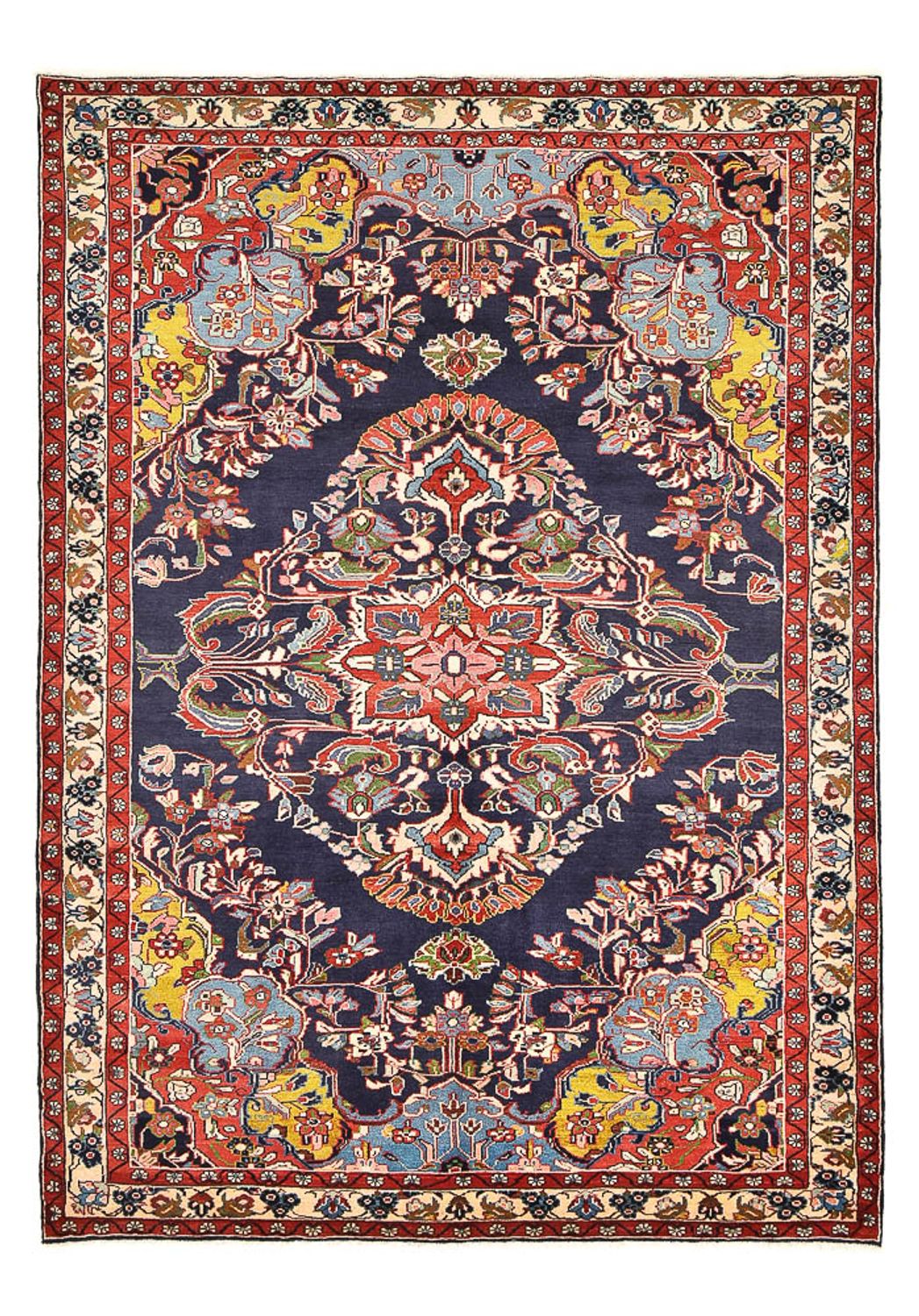 Persisk tæppe - Classic - 311 x 215 cm - mørkeblå