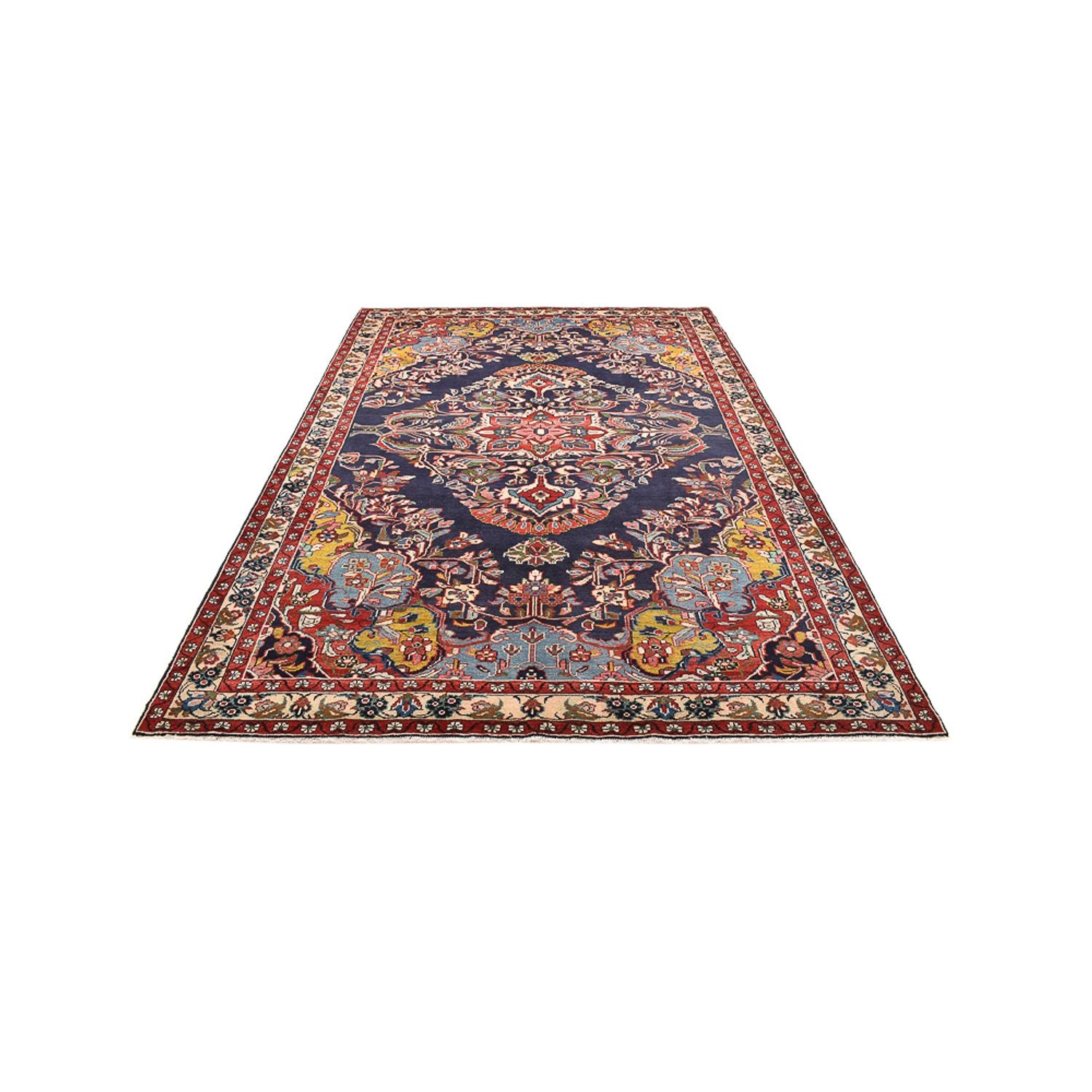 Persisk tæppe - Classic - 311 x 215 cm - mørkeblå