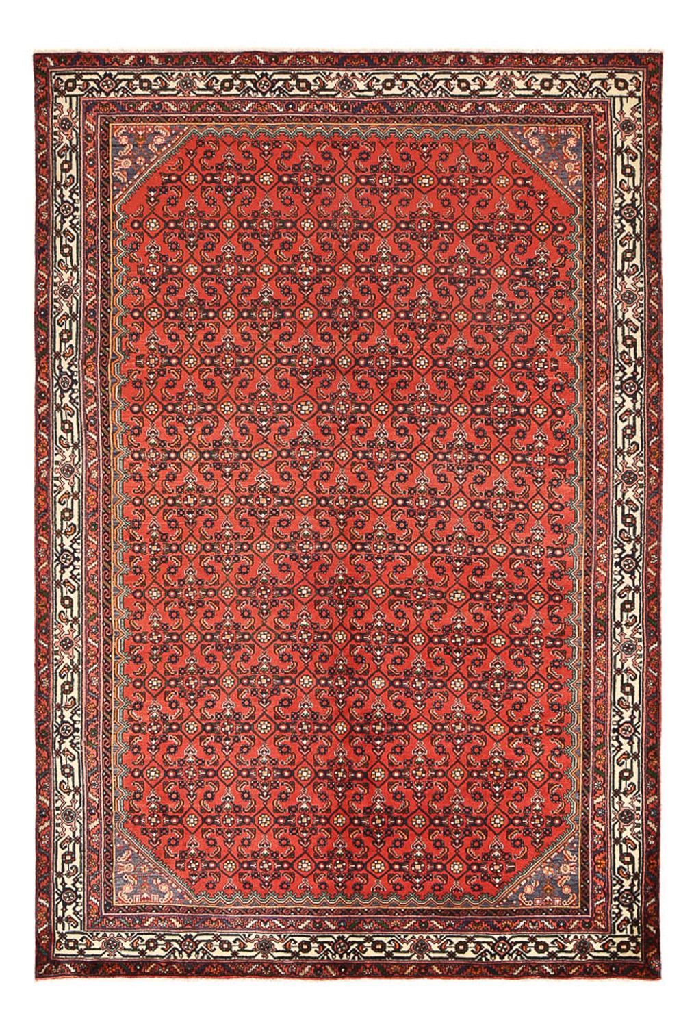 Persisk tæppe - Mir - 306 x 202 cm - rød