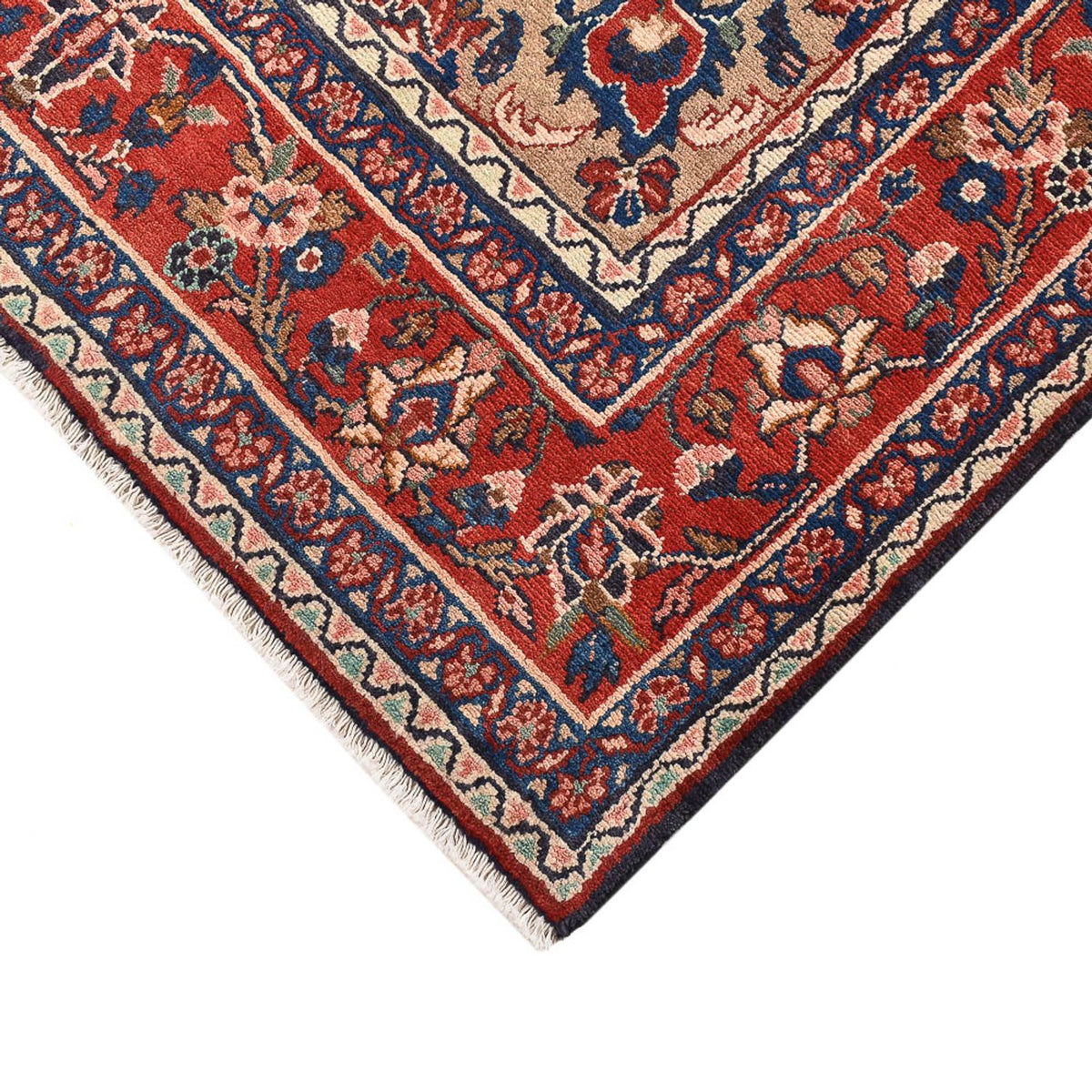 Persisk tæppe - Classic - 302 x 210 cm - mørkeblå