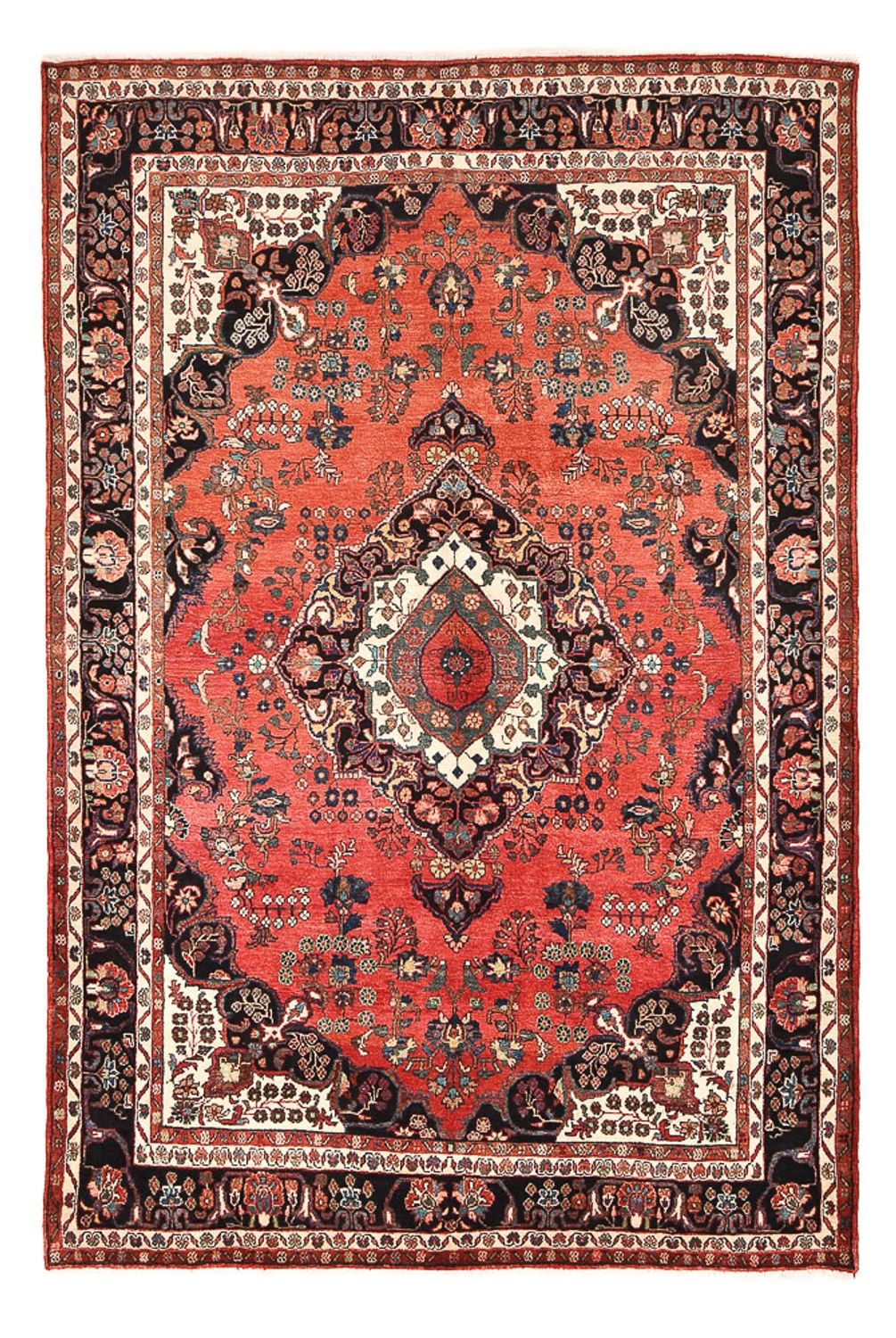 Persisk tæppe - Nomadisk - 310 x 202 cm - rød