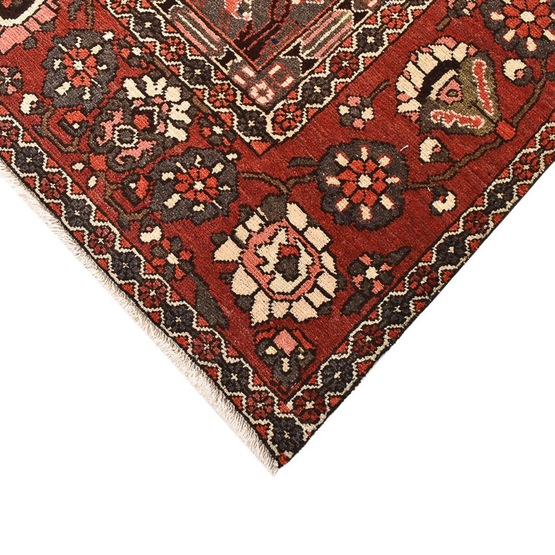 Persisk tæppe - Nomadisk - 297 x 205 cm - mørkerød
