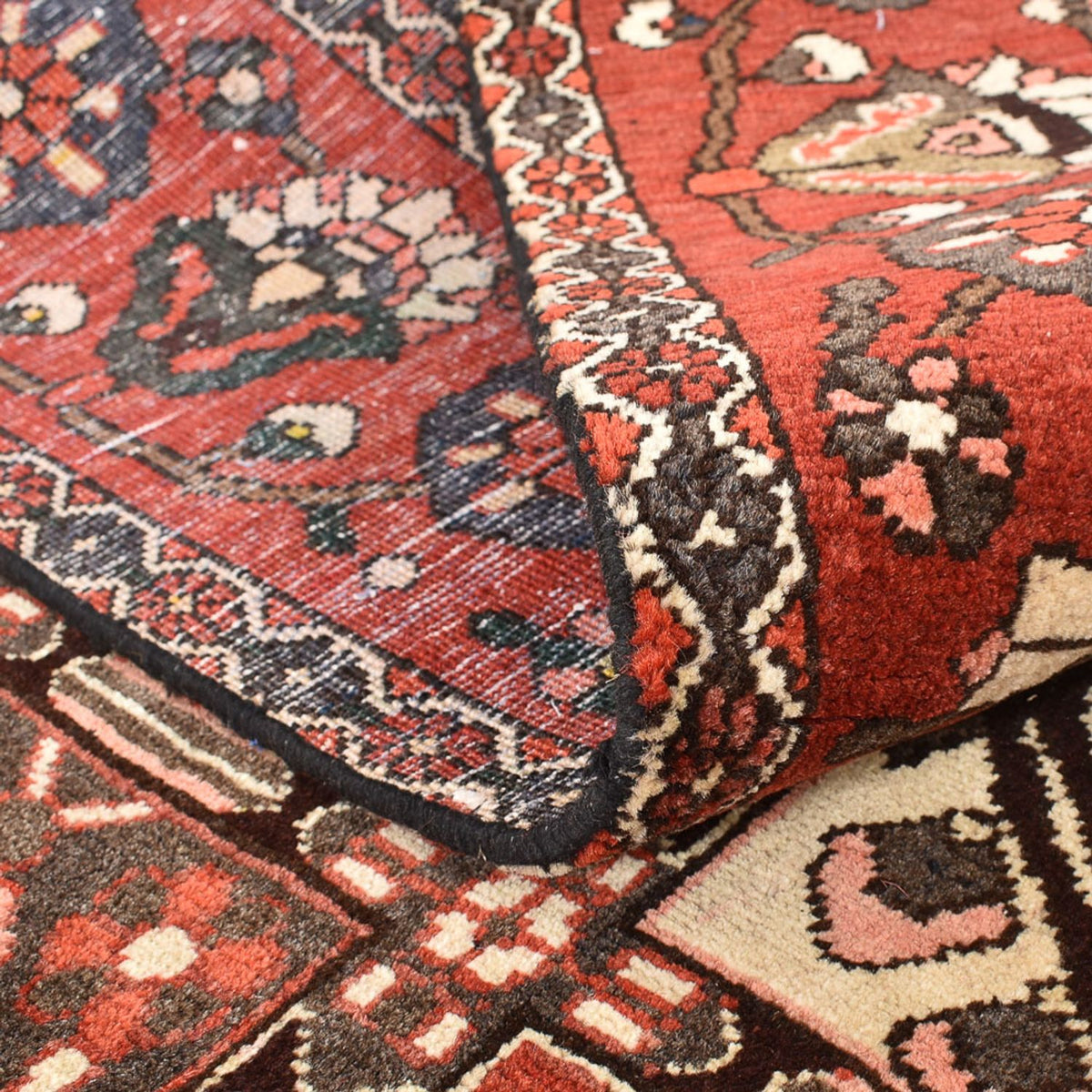 Persisk tæppe - Nomadisk - 297 x 205 cm - mørkerød