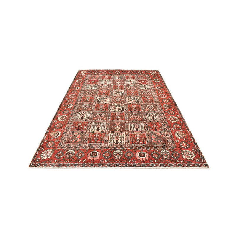 Persisk tæppe - Nomadisk - 297 x 205 cm - mørkerød