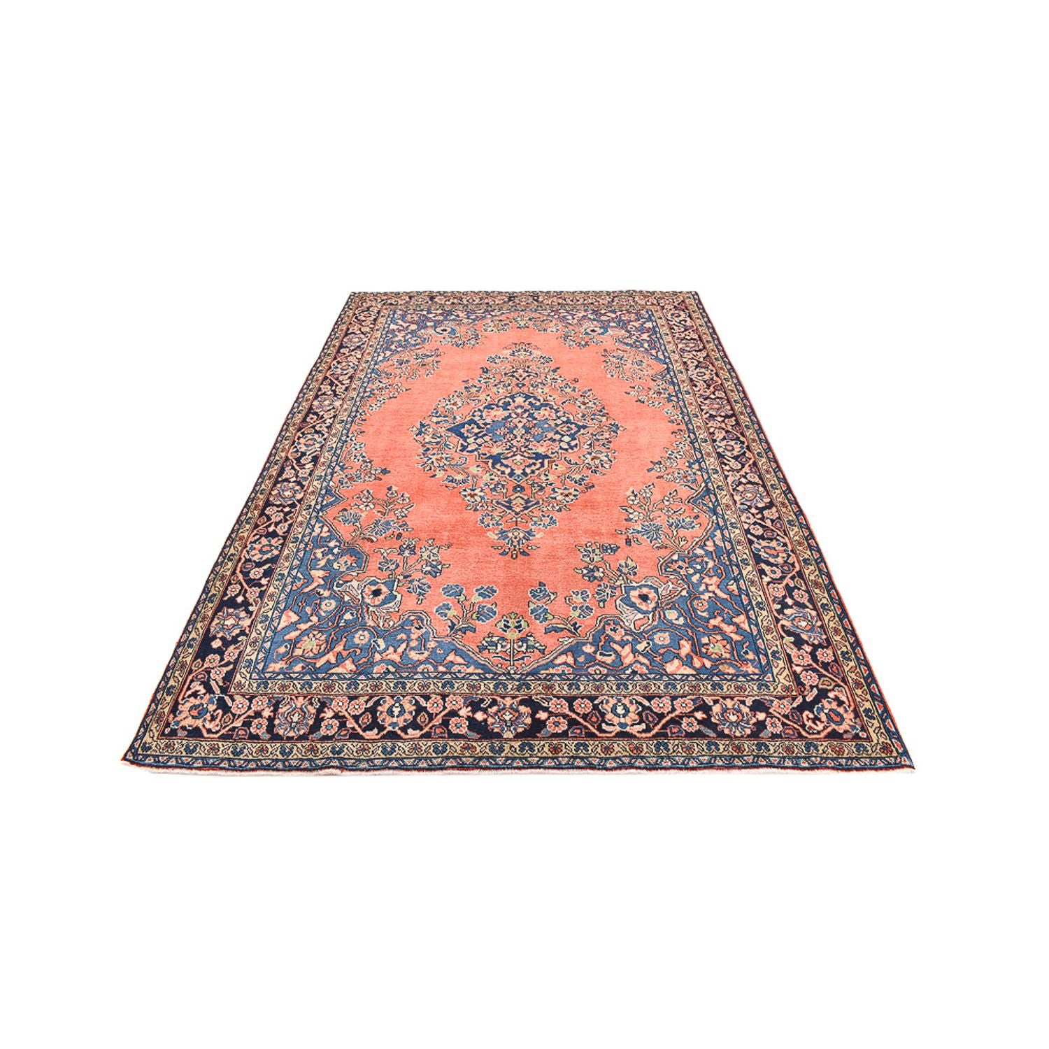 Persisk tæppe - Royal - 325 x 214 cm - lysrød