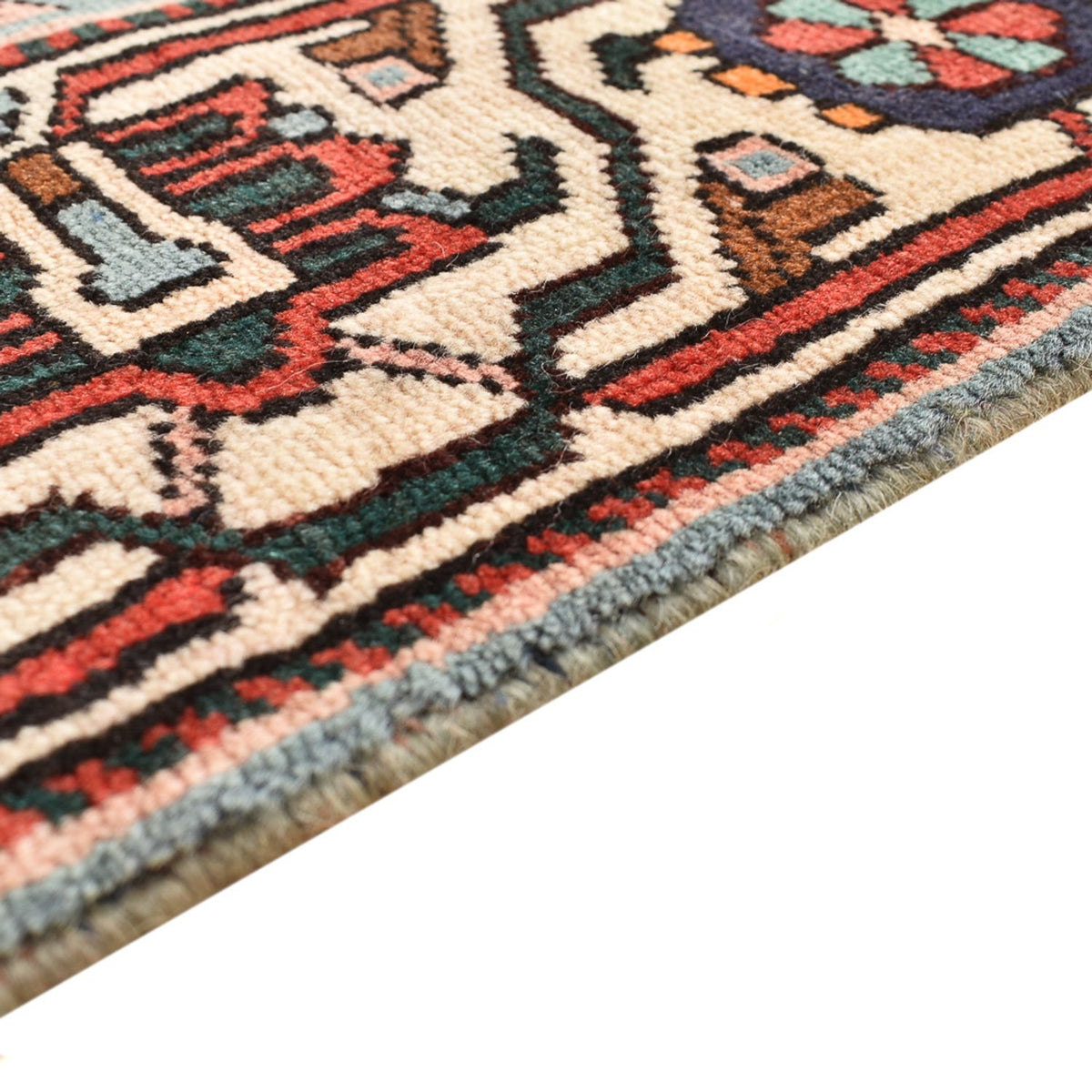 Persisk tæppe - Nomadisk - 313 x 205 cm - lysrød