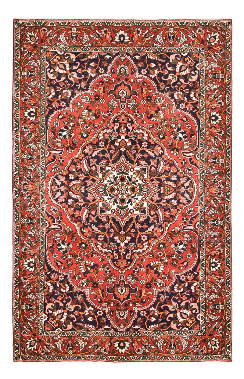 Persisk tæppe - Nomadisk - 333 x 210 cm - lysrød
