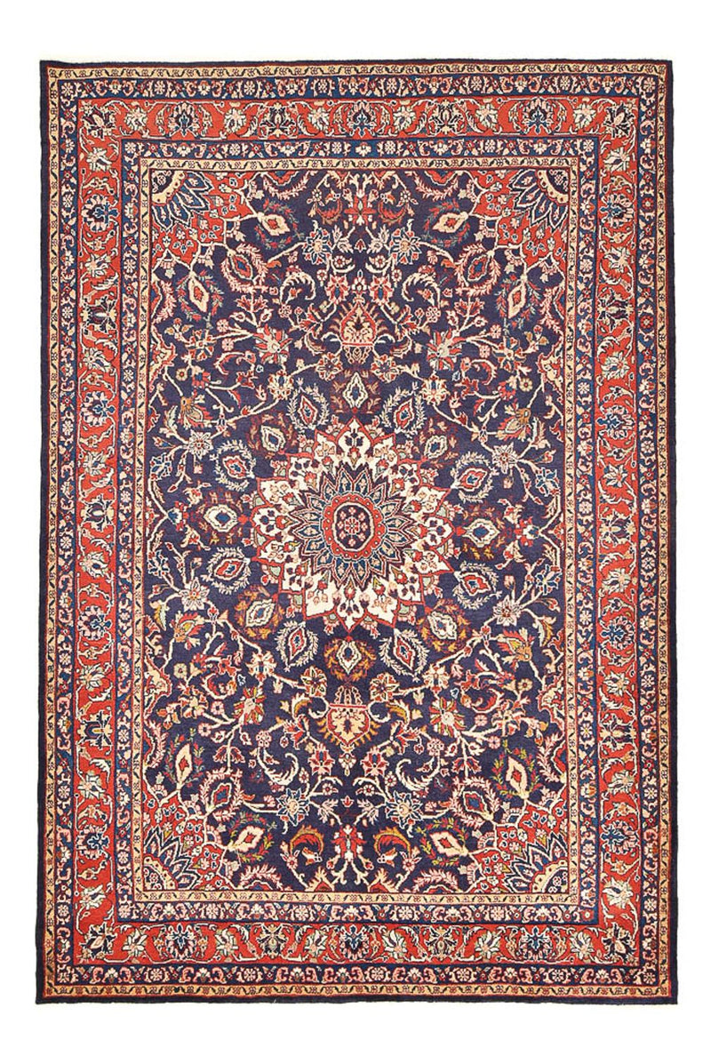 Persisk tæppe - Nomadisk - 323 x 210 cm - mørkeblå