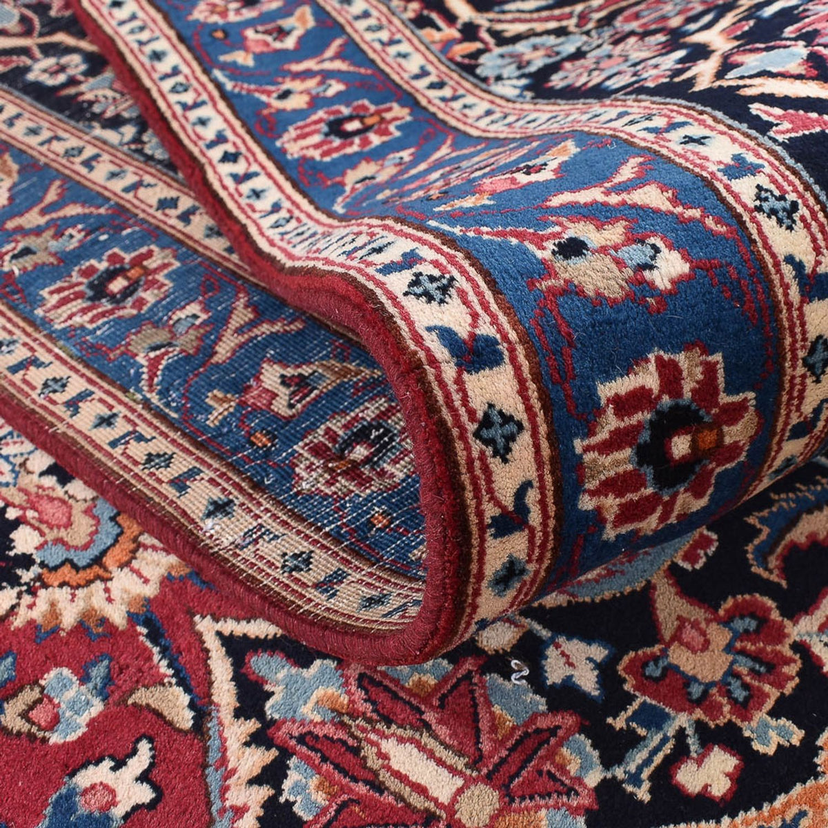 Persisk tæppe - Classic - 405 x 292 cm - mørkerød