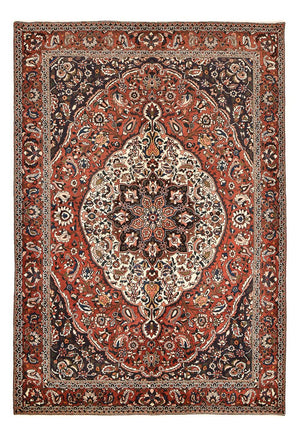 Persisk tæppe - Nomadisk - 313 x 215 cm - bordeaux rød