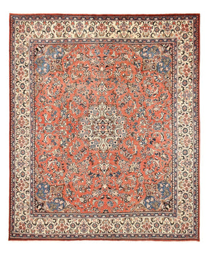 Persisk tæppe - Classic - 380 x 314 cm - lysrød