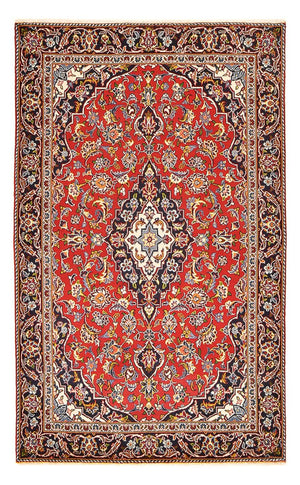 Persisk tæppe - Keshan - 193 x 117 cm - rød