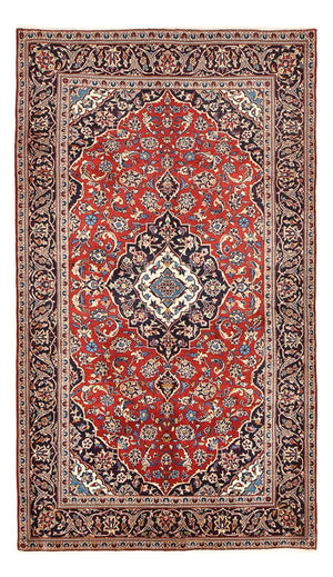 Persisk tæppe - Keshan - 257 x 146 cm - rød