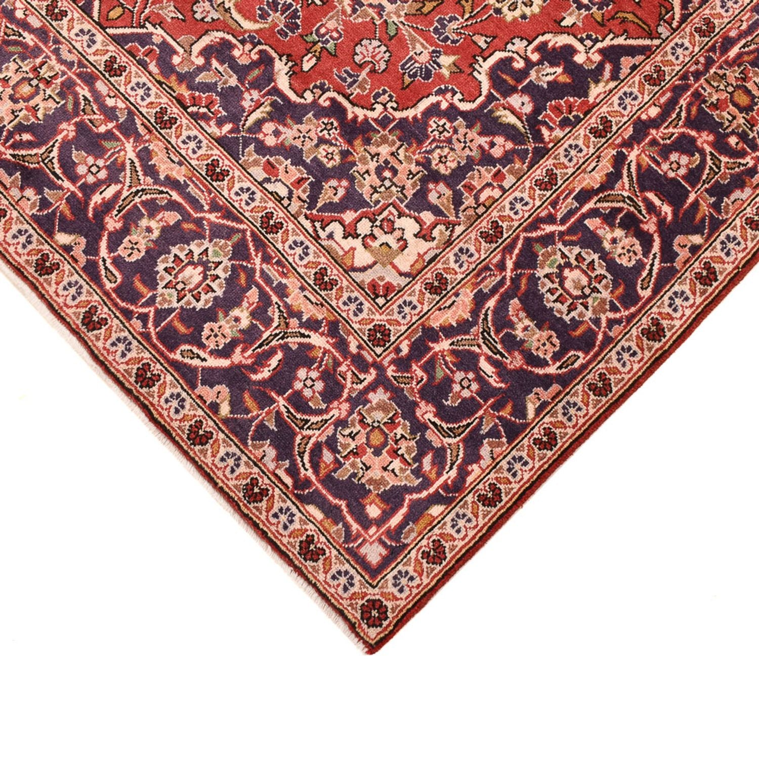 Persisk tæppe - Keshan - 250 x 148 cm - rød