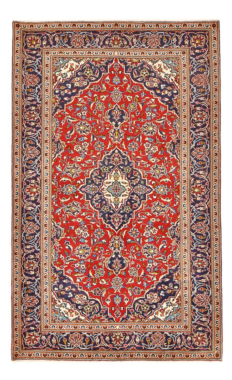 Persisk tæppe - Keshan - 243 x 148 cm - rød