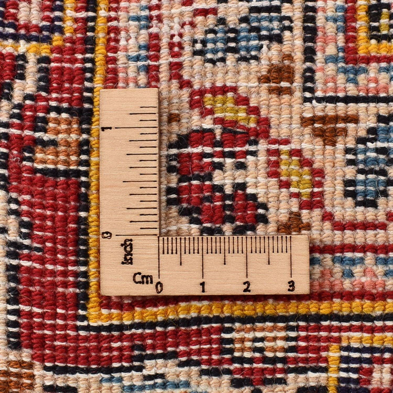 Persisk tæppe - Keshan - 255 x 146 cm - mørkeblå